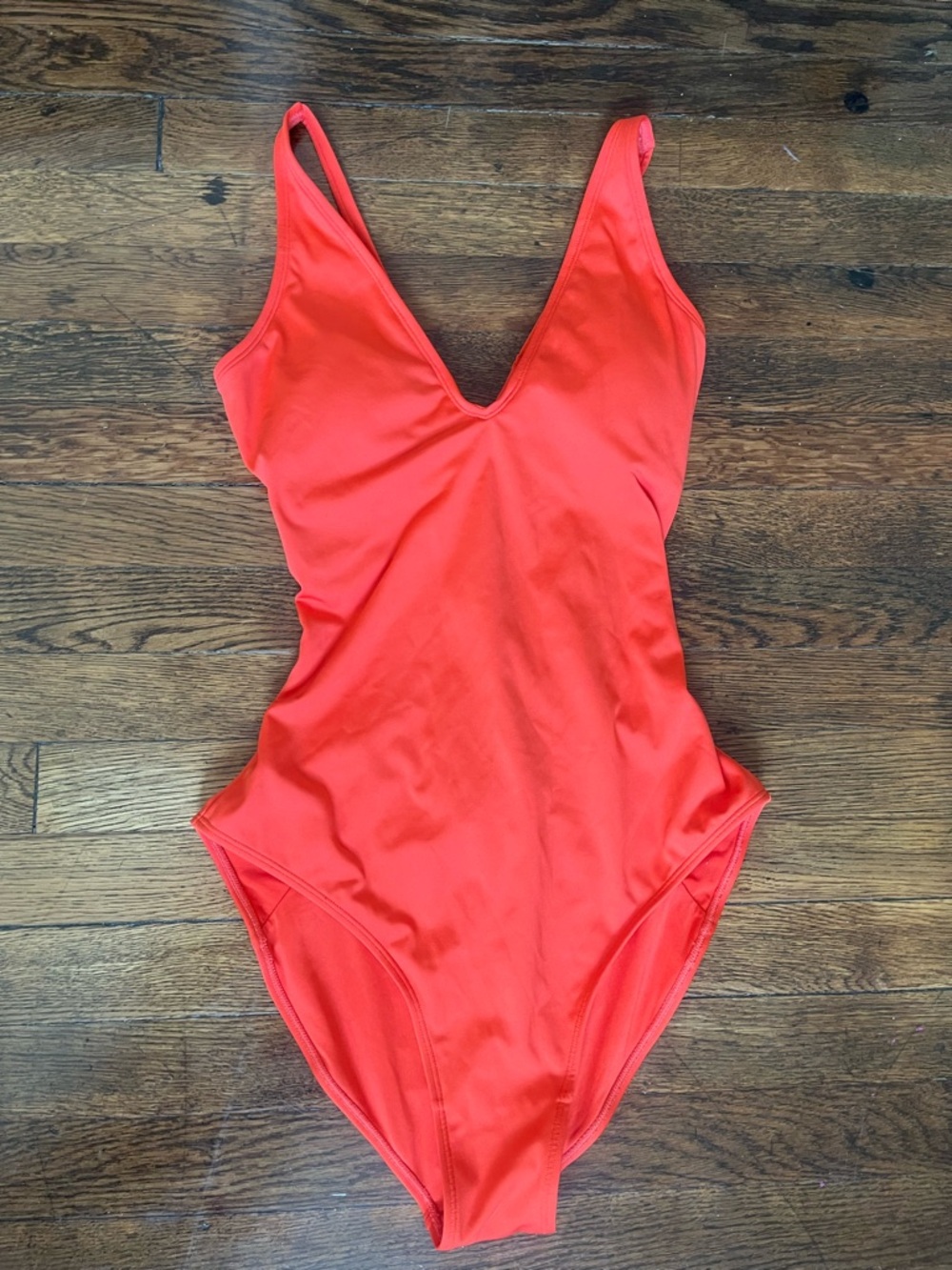 TA3 Swim Hi Cut Plungey Swimsuit